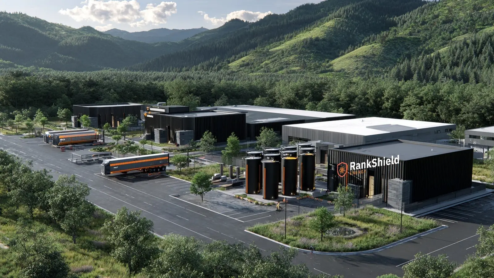 HELIX facility campus, concept render