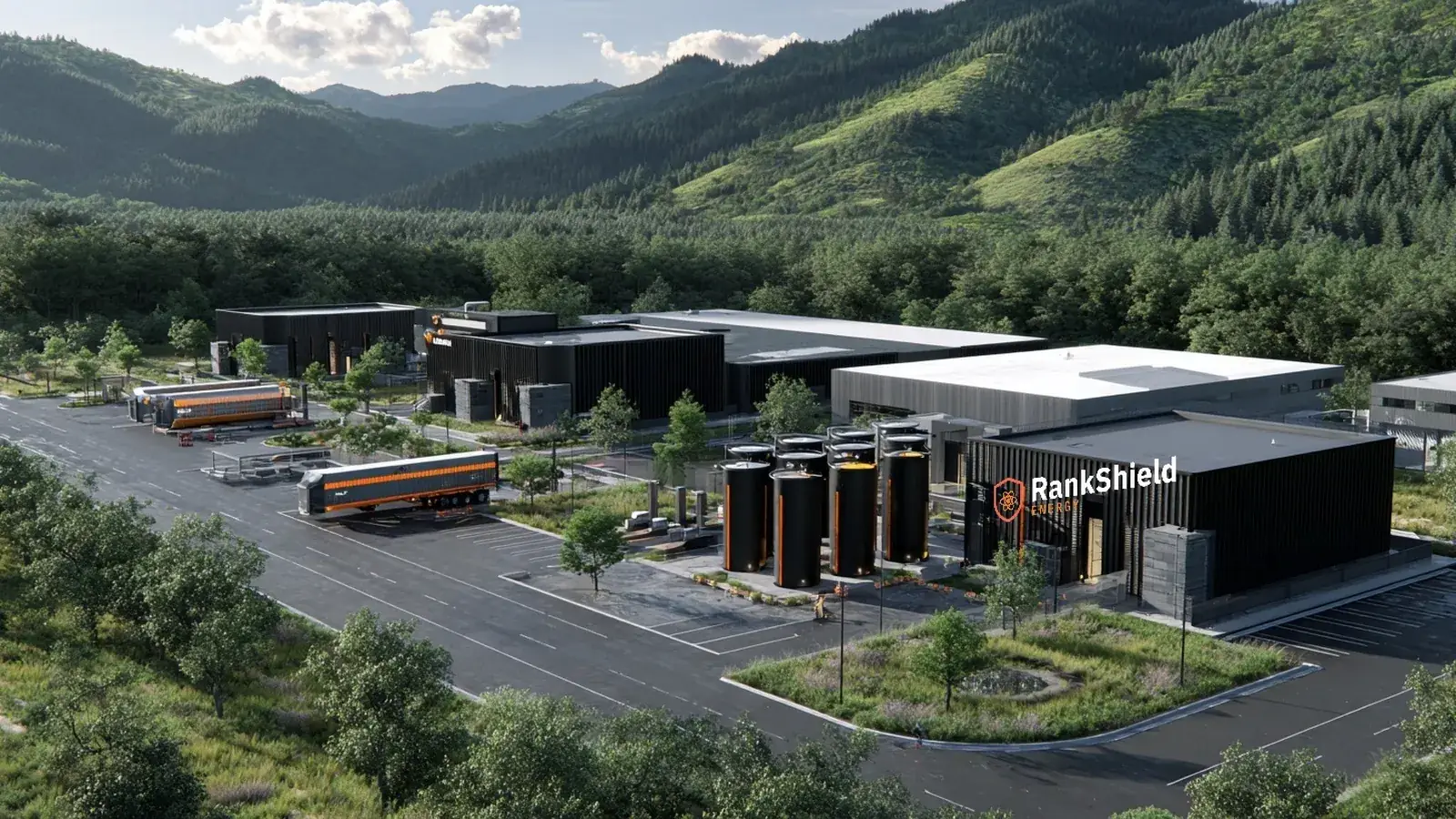HELIX facility campus, concept render