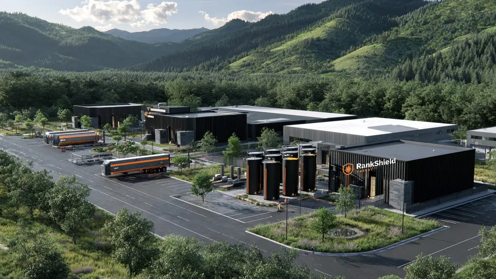HELIX facility campus, concept render