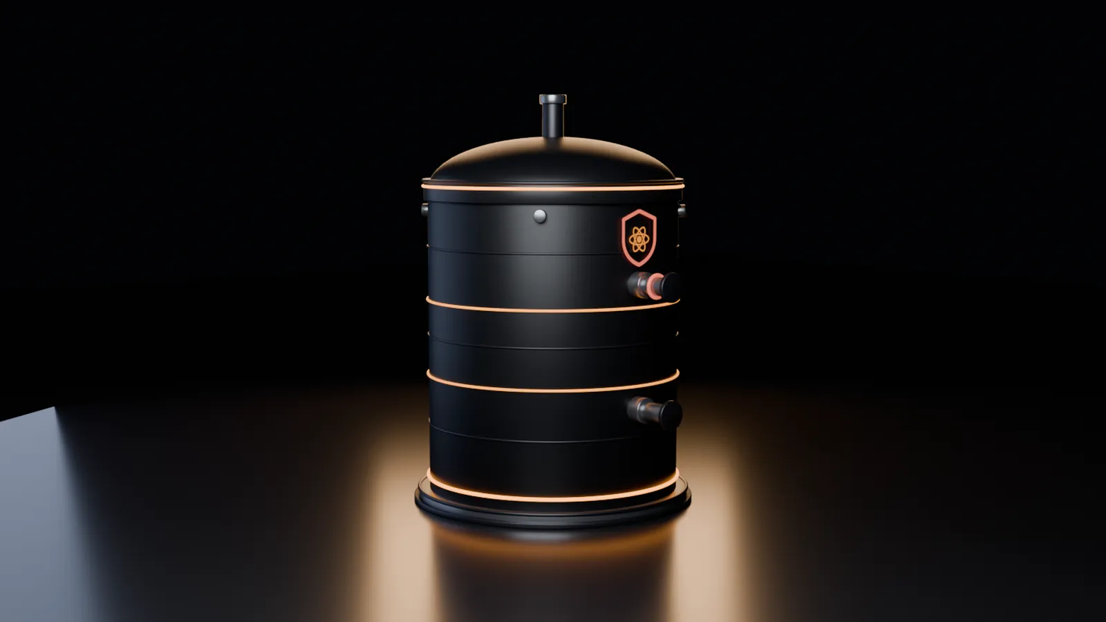 HELIX microreactor, concept render